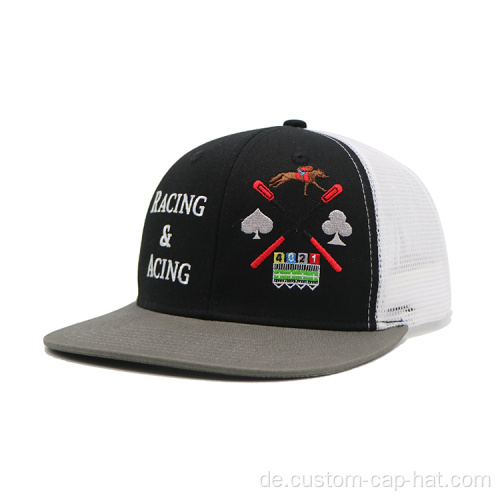 Neuer Design -Trucker -Hut mit Sticklogo